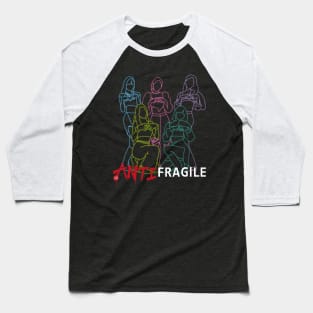 LED-style design of the Le sserafim group in the antifragile era Baseball T-Shirt